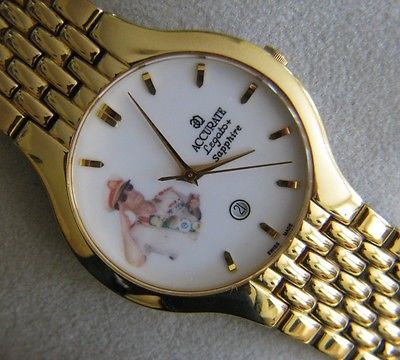 Accurate Legabo+ Libya Gaddafi Qaddafi Special Edition Men Swiss Watch A 321 UN