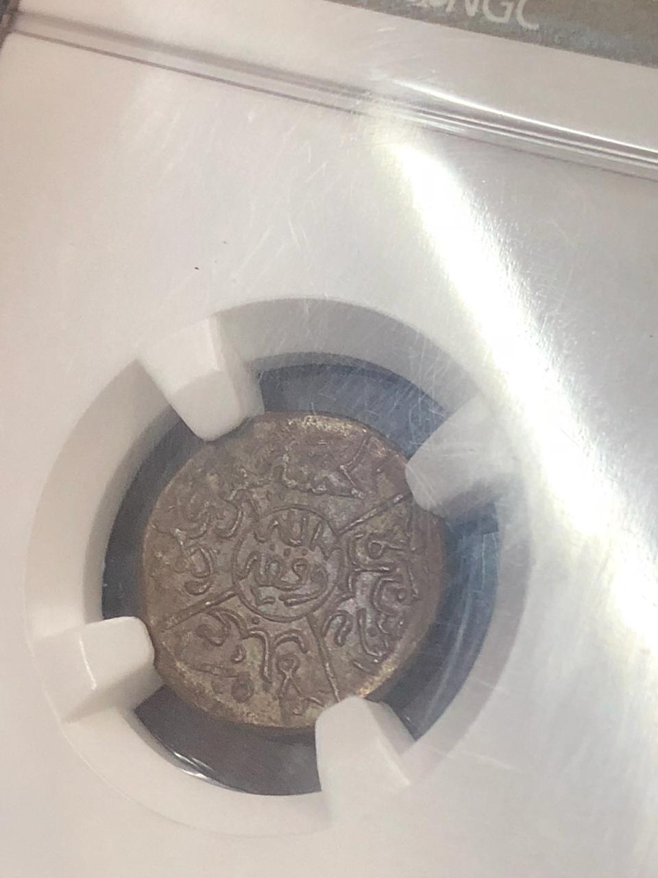 1334 Year 5 Saudi Arabia Hejaz 1/4 Qirsh Mecca Coin Hussein Bin Ali Hashimi ربع قرش هاشمي الحجاز الحسين بن علي ١٣٣٤ سنة ٥