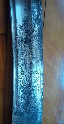 1800 S Empire of Russia Czar Officer Antique Sword Saber Shasqua Shaska Shashka