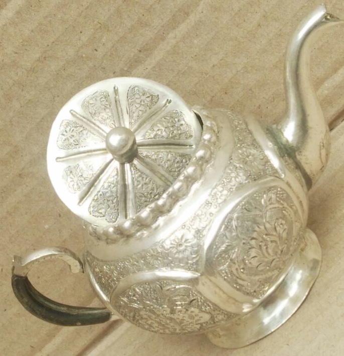 Original Iran Persia Islamic Arabic TeaPot Jug Pitcher Crafted Qajar Middle East ا