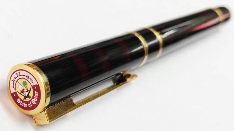 Waterman Fountain Pen Special Edition Gifted by Qatar Government Emir Hamad Rare