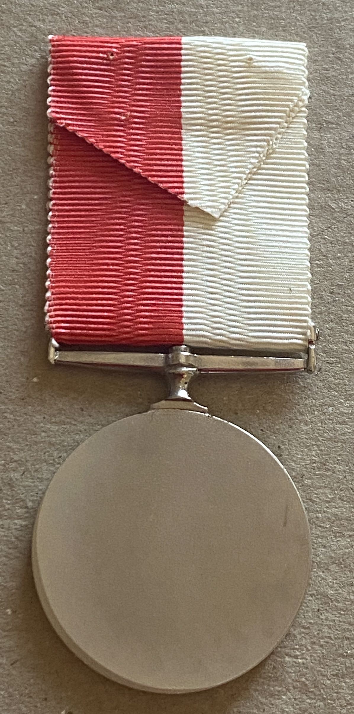 1966 United Arab Emirates UAE Order Medal of the Official Inauguration of Abu Dhabi Defence Force  (SPECIMEN)