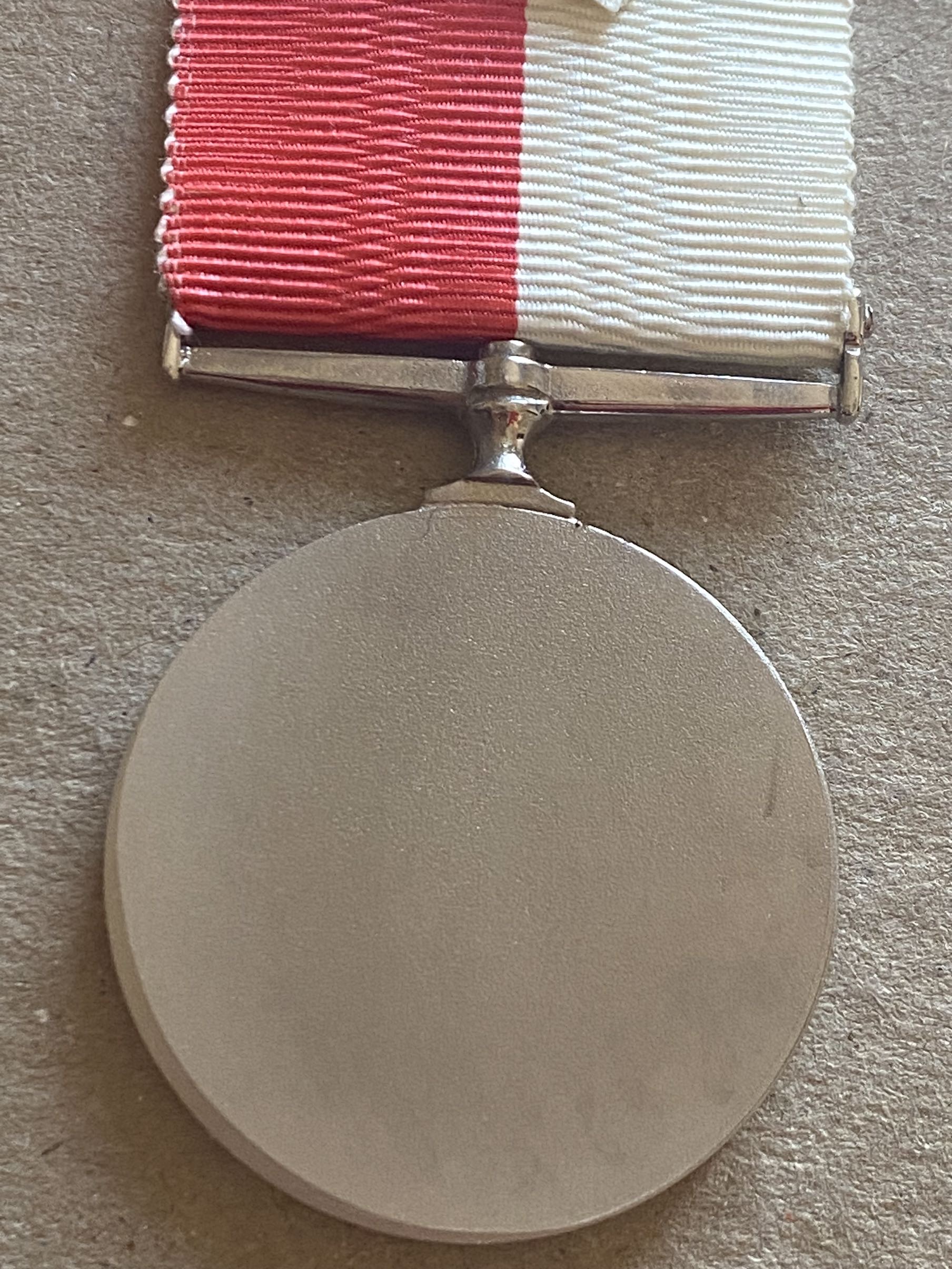 1966 United Arab Emirates UAE Order Medal of the Official Inauguration of Abu Dhabi Defence Force  (SPECIMEN)