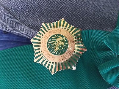 Libya Arab Jamahiriya Order Grand Conqueror Sash Breast Star Badge Medal Qaddafi