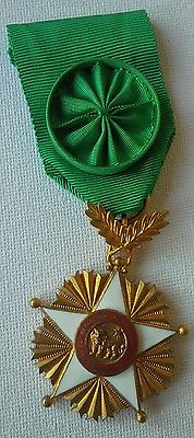 1960 Senegal Order of the Lion Grand Cross Breast Star Neck Chest Badge Medal VF