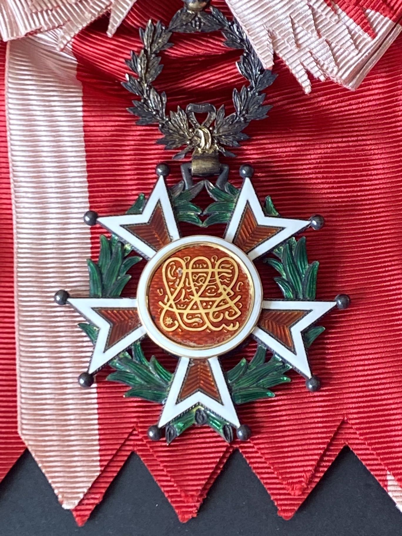 Zanzibar Order of the Brilliant Star Garnd Cross Sash Badge Medal Sultan Hamad