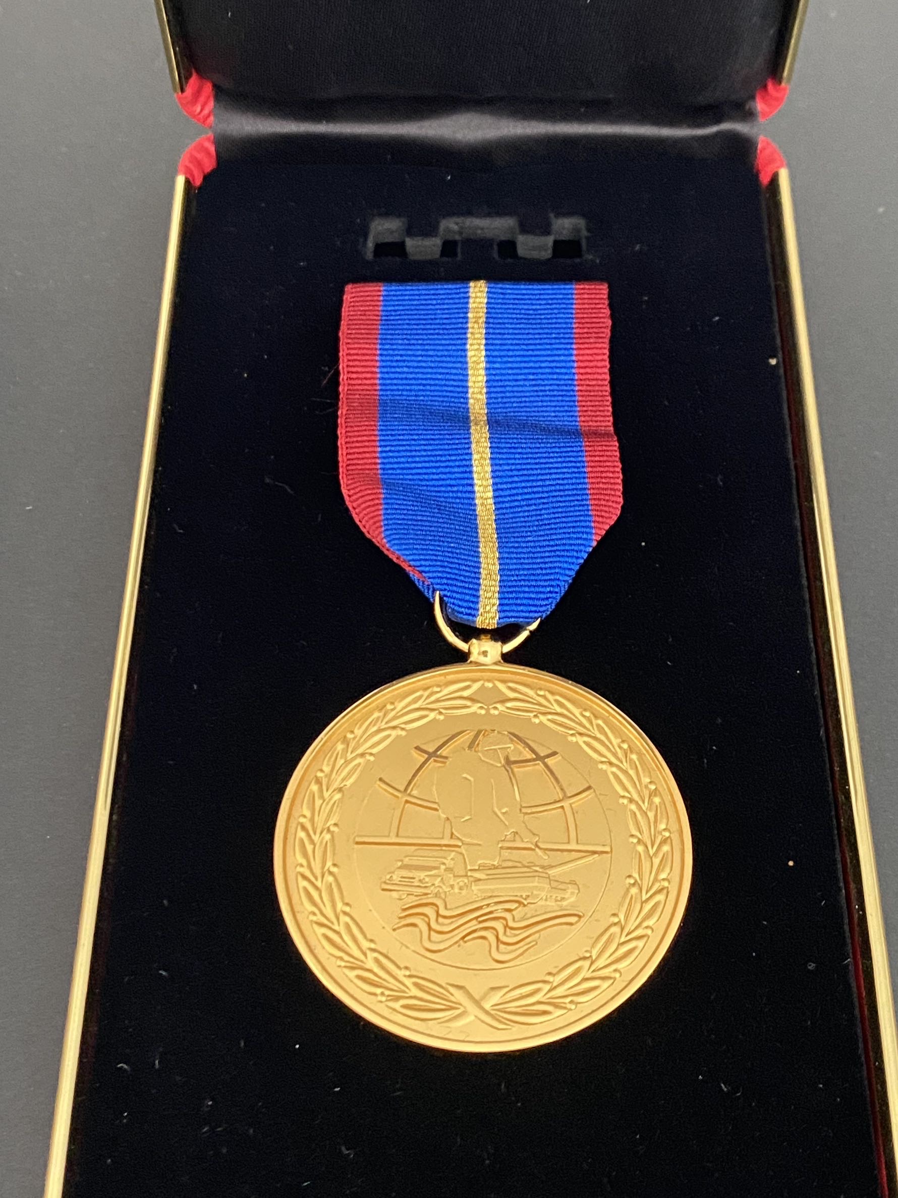 United Arab Emirates UAE Armed Forces Military Abroad Operations Medal Badge