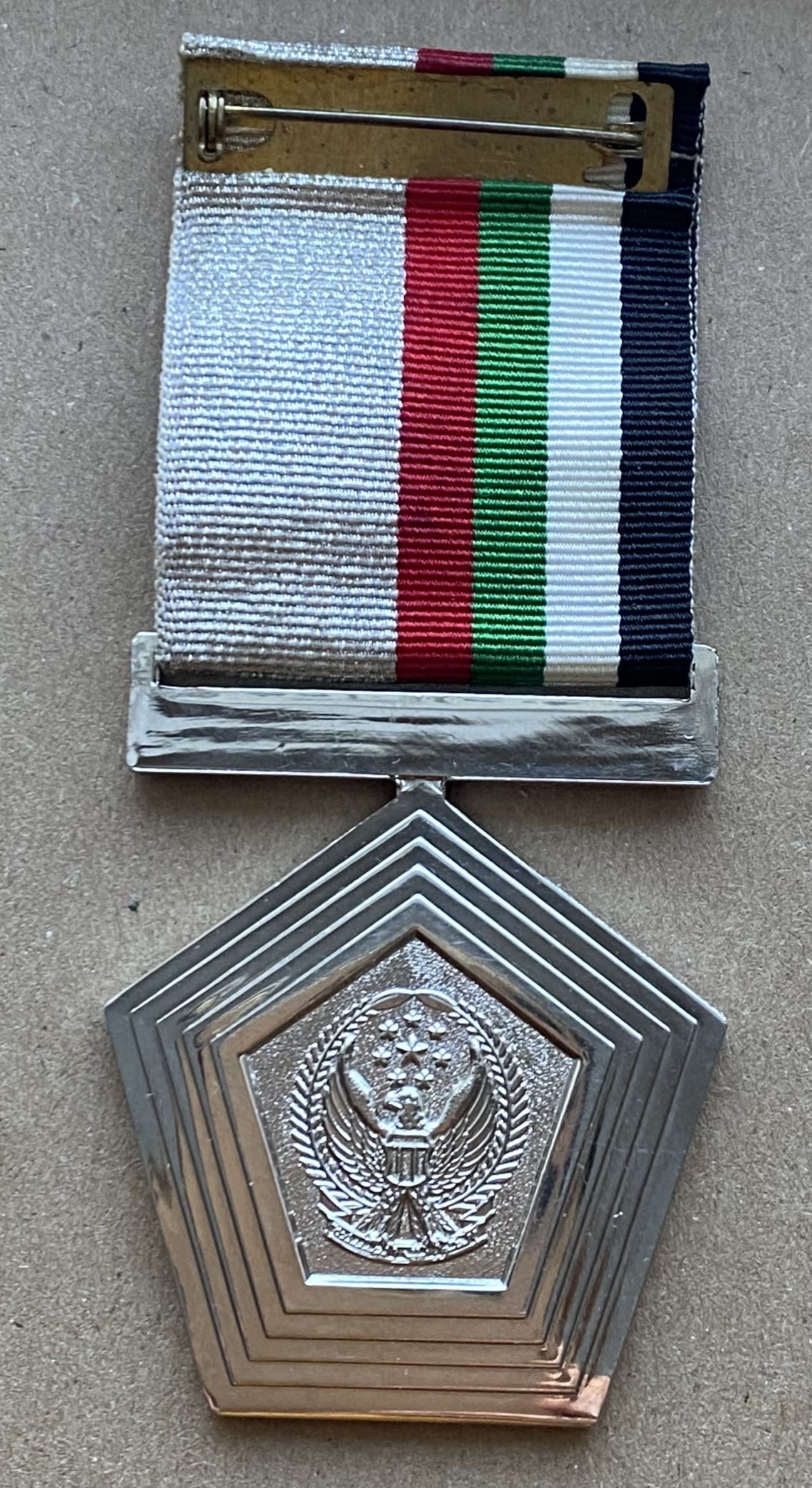 United Arab Emirates UAE Armed Forces 25th Anniversary  Medal Of Devotion (Loyalty) Service  Badge Order Dubai / Abu Dhabi