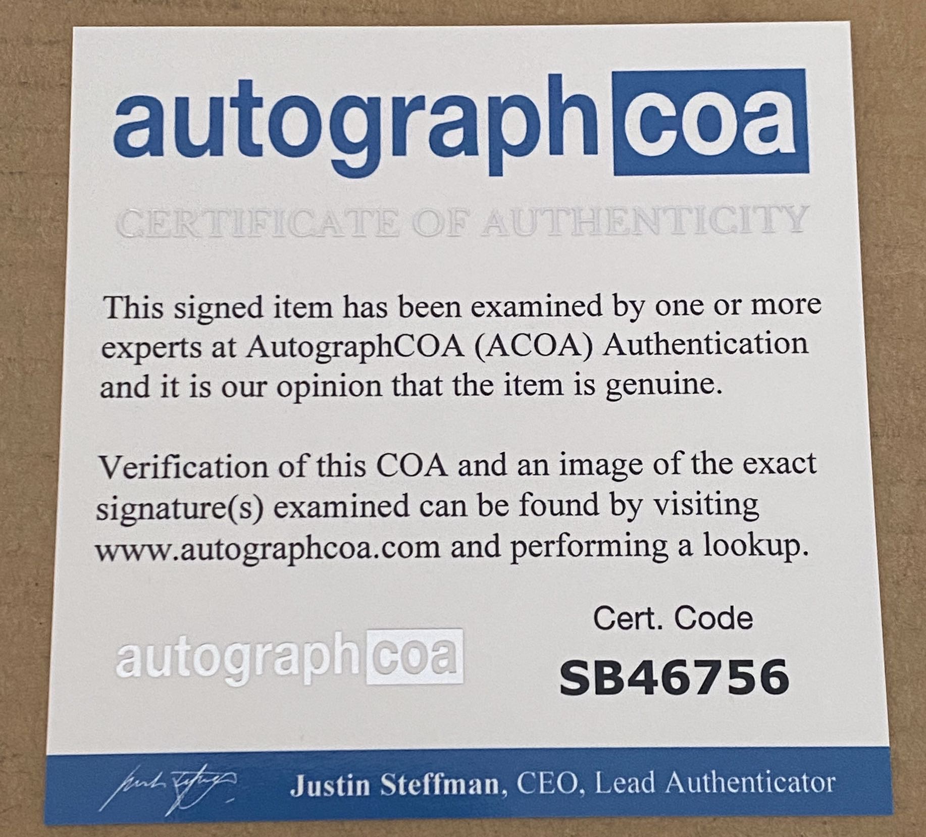 Autograph Saddam Hussein Endorsed Kuwait Interim Government / Foreign Minister Threats