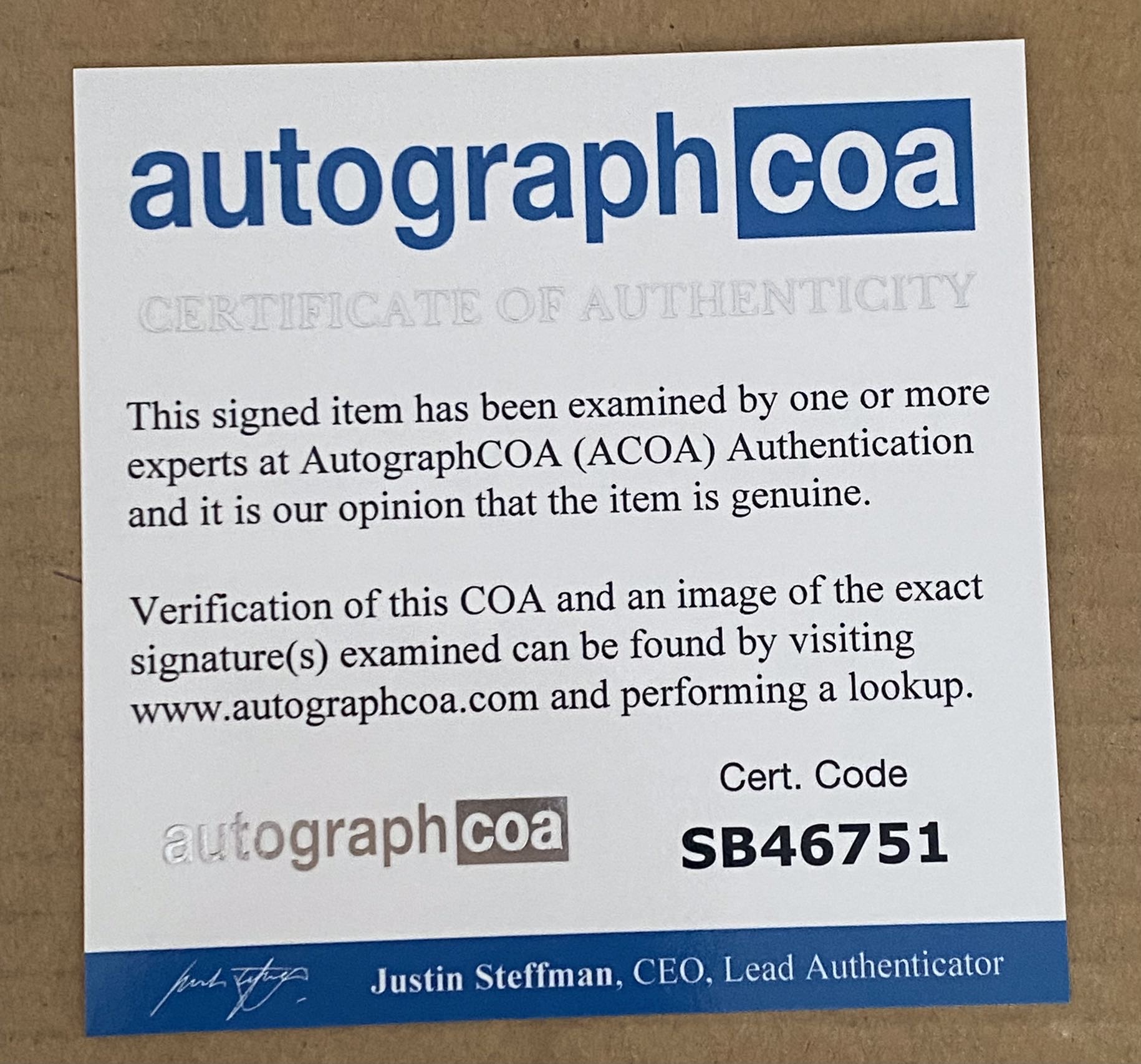 Autograph Saddam Hussein Col. Alaa Hussein Requested Withdrawal Iraqi  Forces from Kuwait