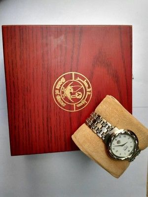 Byblos Geneve Men’s Watch Special Edition Qatar Gifted by Emir Hamad in Box