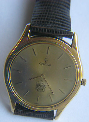 Vintage Concord San Remo Collection Quartz Men Watch United Arab Emirates UAE