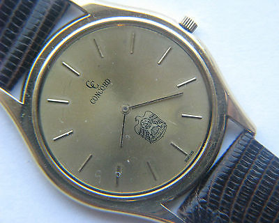 Vintage Concord San Remo Collection Quartz Men Watch United Arab Emirates UAE