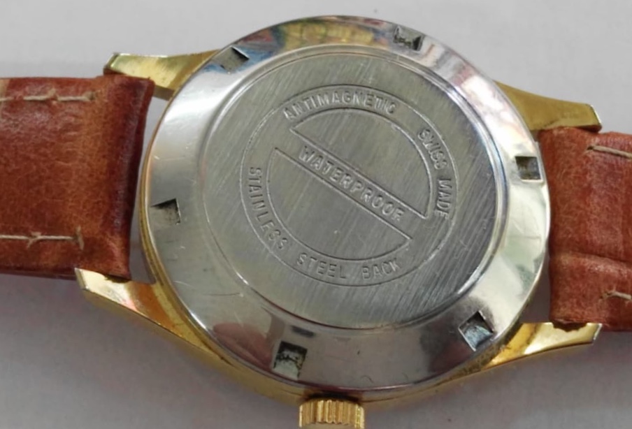 Vintage Reem Incabloc 25 Jewels Automatic Iraq Saddam Hussein Special Edition Watch