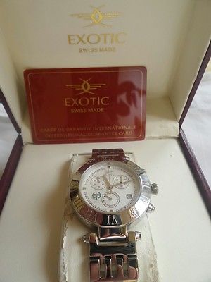 Exotic Stopwatch Swiss Men’s Watch Special Edition Gift from Jordan Security