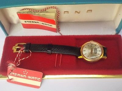 Vintage Eterna Matic Brevete Automatic 446 Women Watch Special Edition Arab Bank