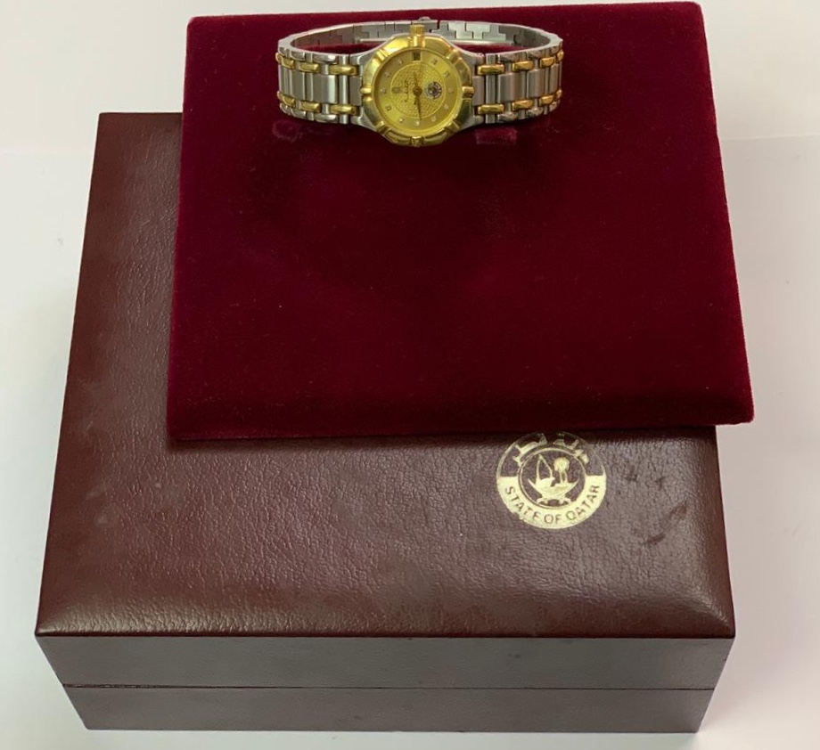 Concord Saratoga Diamonds Gold S Steel Women’s Watch Qatar Court Emir Khalifa