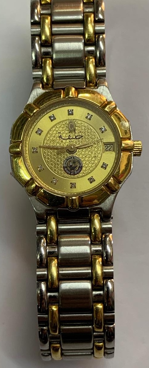 Concord Saratoga Diamonds Gold S Steel Women’s Watch Qatar Court Emir Khalifa