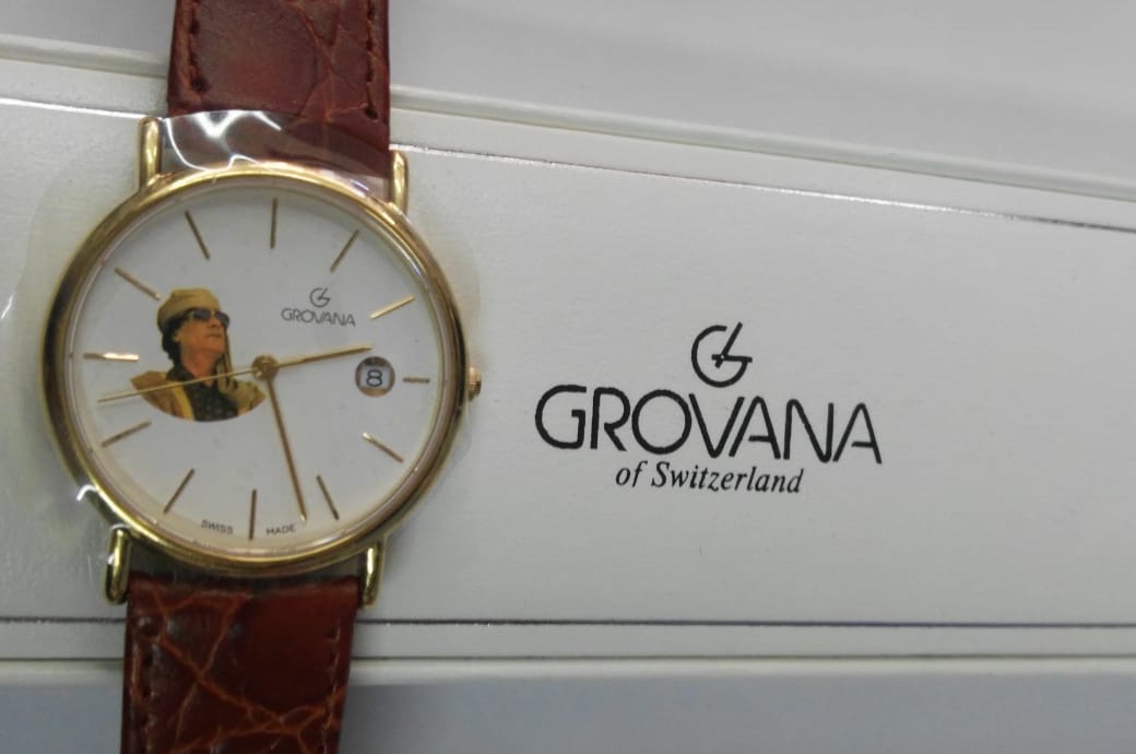 Grovana Quartz 1218 Libya Qaddafi Special Edition Men’s Swiss Watch Grovana Quartz 1218 Libya Qaddafi Special Edition Men’s Swiss Watch