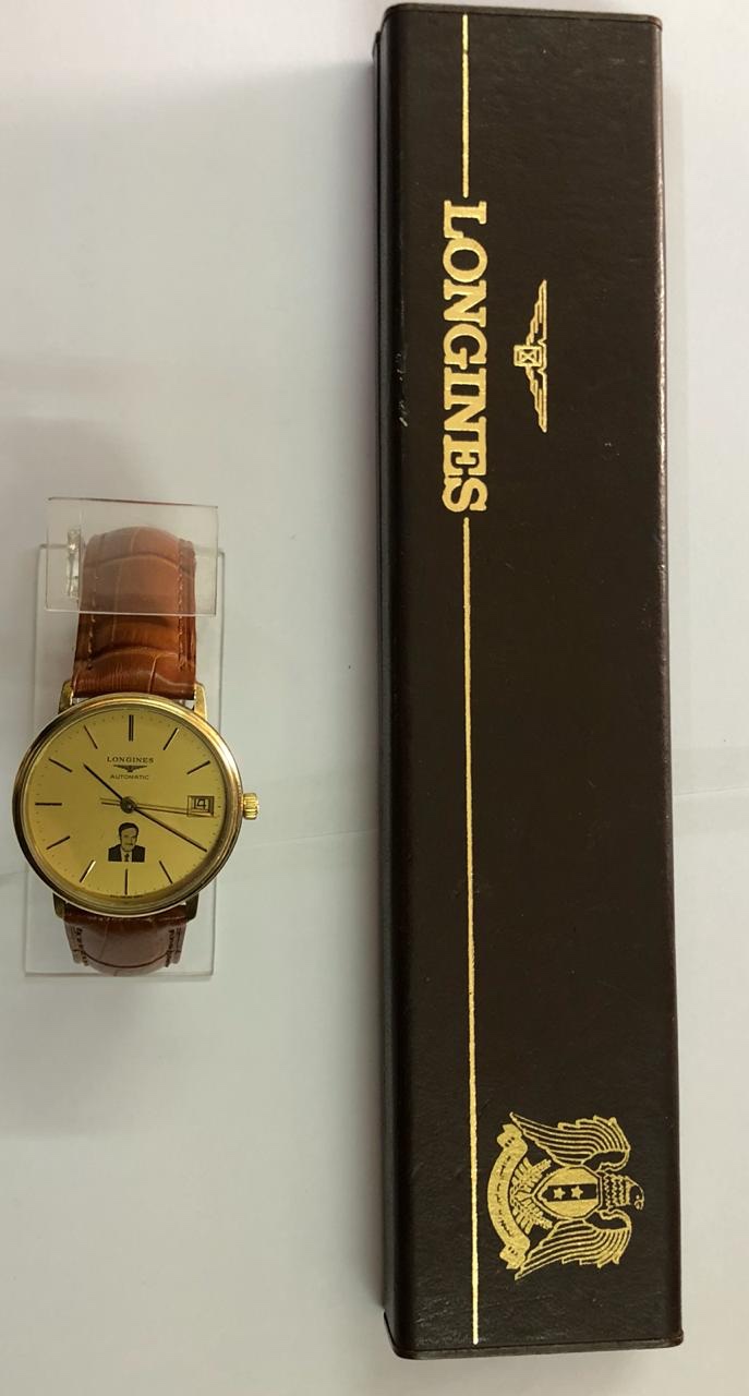 Longines Automatic Men’s Watch Gift from Syrian President Hafez Al Assad ساعة لونجينز اتوماتيك هدية من الريس السوري حافظ الاسد