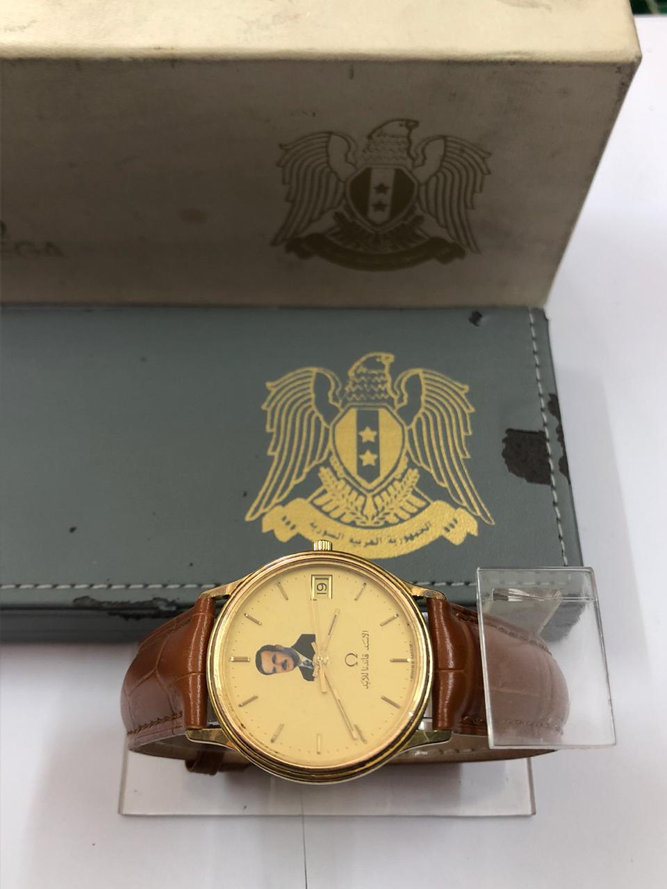 Omega Seamaster Quartz Men’s Gift from Syrian President Hafez Al Assad ساعة اوميغا سيماستر هدية من حافظ الاسد