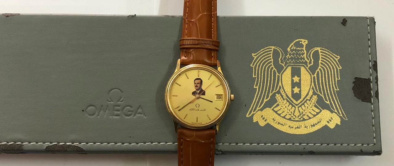Omega Seamaster Quartz Men’s Gift from Syrian President Hafez Al Assad ساعة اوميغا سيماستر هدية من حافظ الاسد