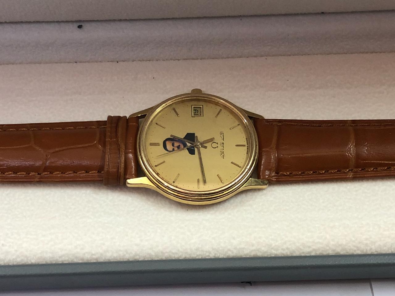 Omega Seamaster Quartz Men’s Gift from Syrian President Hafez Al Assad ساعة اوميغا سيماستر هدية من حافظ الاسد