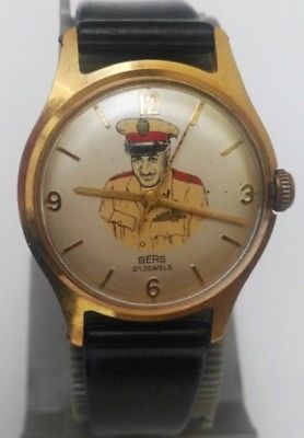 1960 Berg Manual Swiss Men Watch Egypt Pilot Air Force Gift Jamal Abdel Nasser