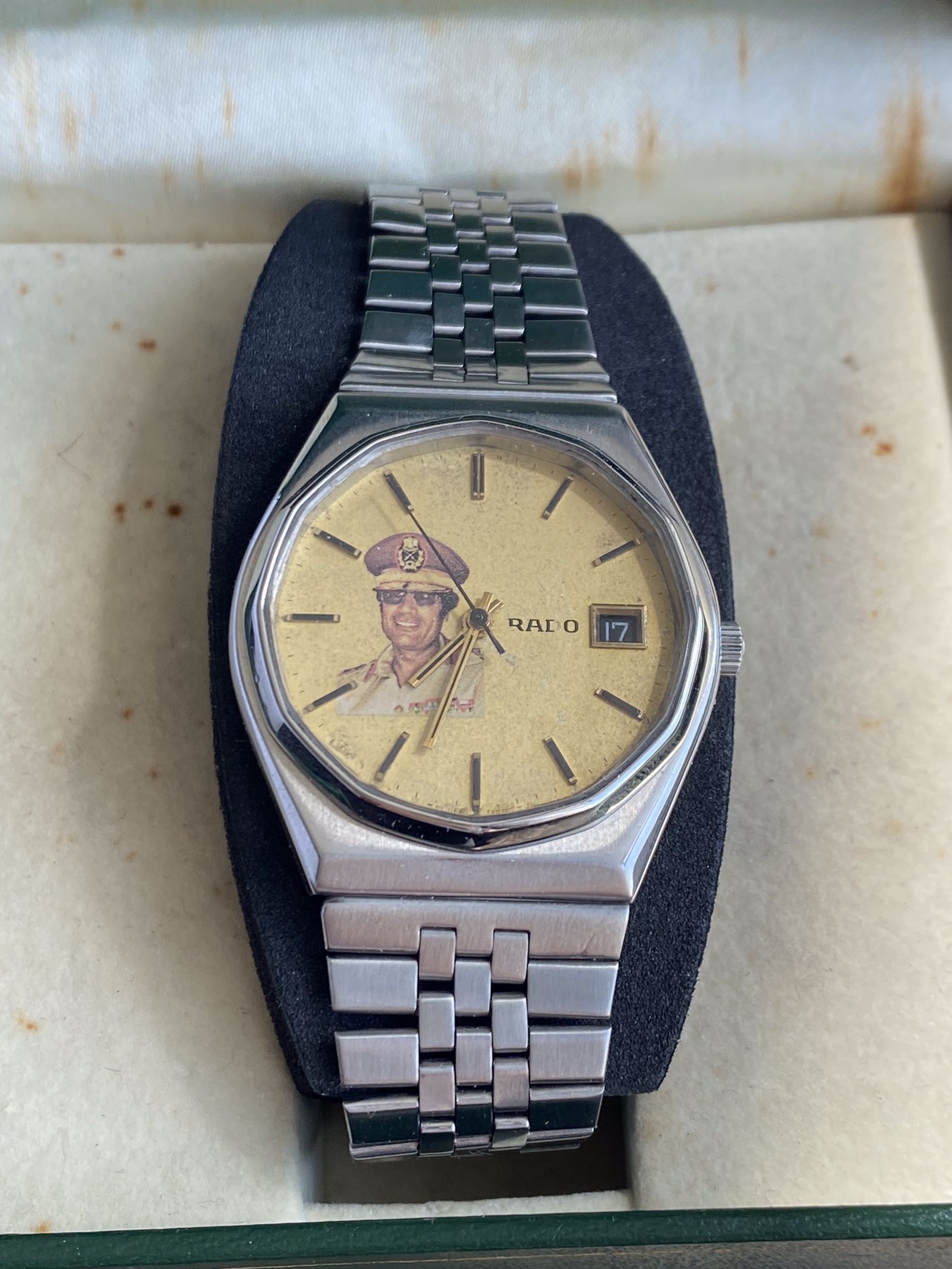 Rado Automatic Men’s Swiss Watch Special Edition Muammar Gaddafi Libya Qaddafi