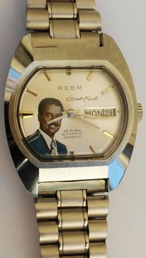 Vintage Reem Incabloc 501 Automatic Iraq Saddam Hussein Special Edition Watch