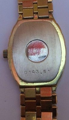 Favre Leuba Geneve Design Iraq Saddam Hussein Swiss Women's Watch Iran War