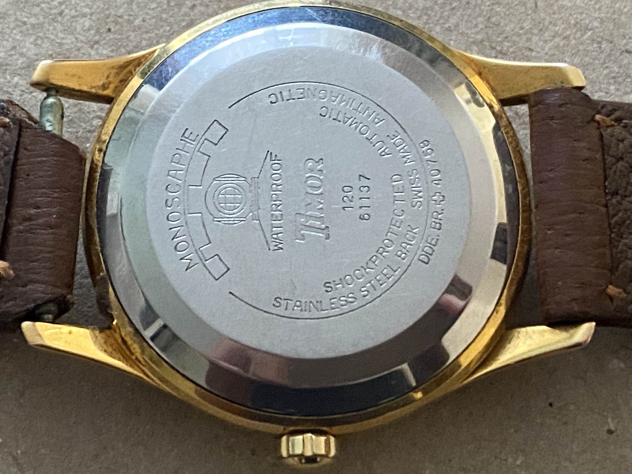 Vintage Timor Automatic Men’s Swiss Watch Special Edition King Hussein of Jordan ساعة تيمور اتوماتيك هدية من الملك حسين بن طلال